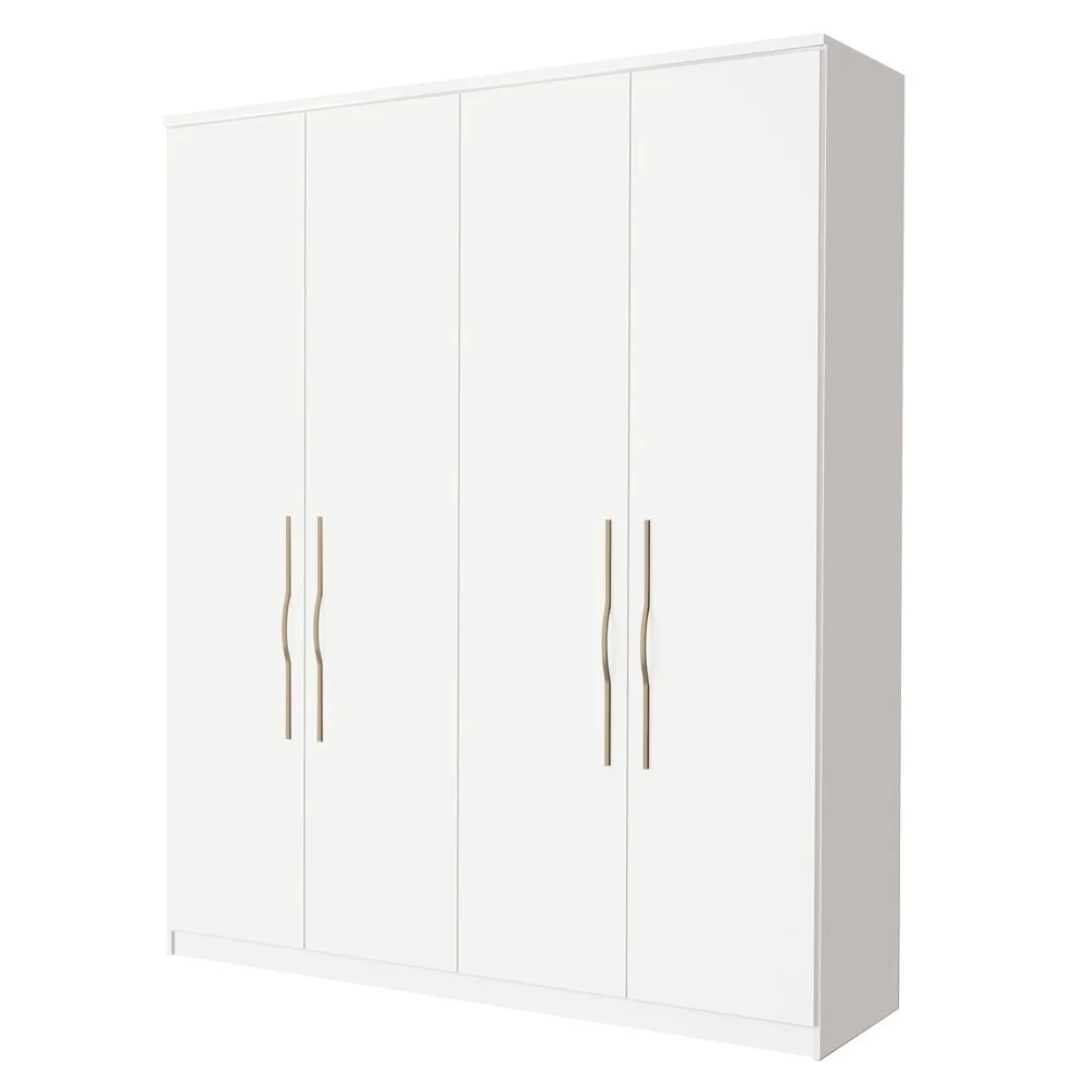 Guarda Roupa Solteiro Slow Motion Spazio F08 Branco - Mpozenato