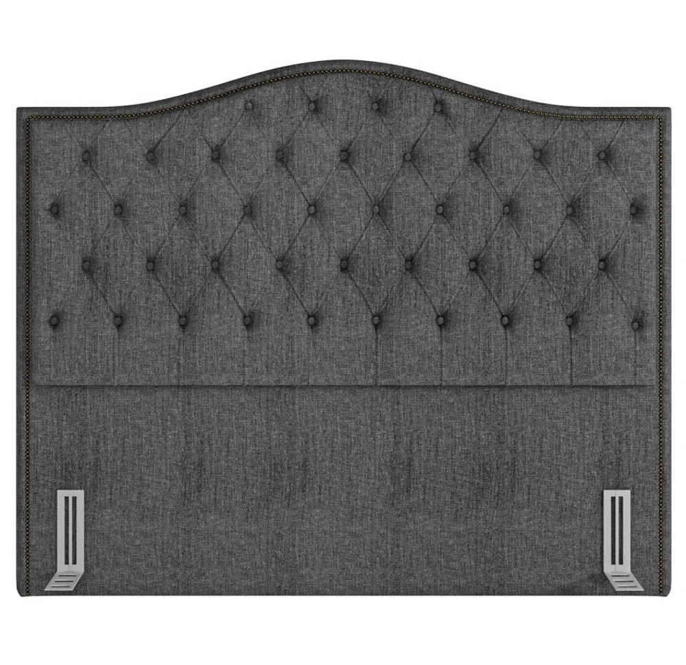 Cabeceira Cama Box Casal 140cm Siena Z37 Linho Cinza - Mpozenato