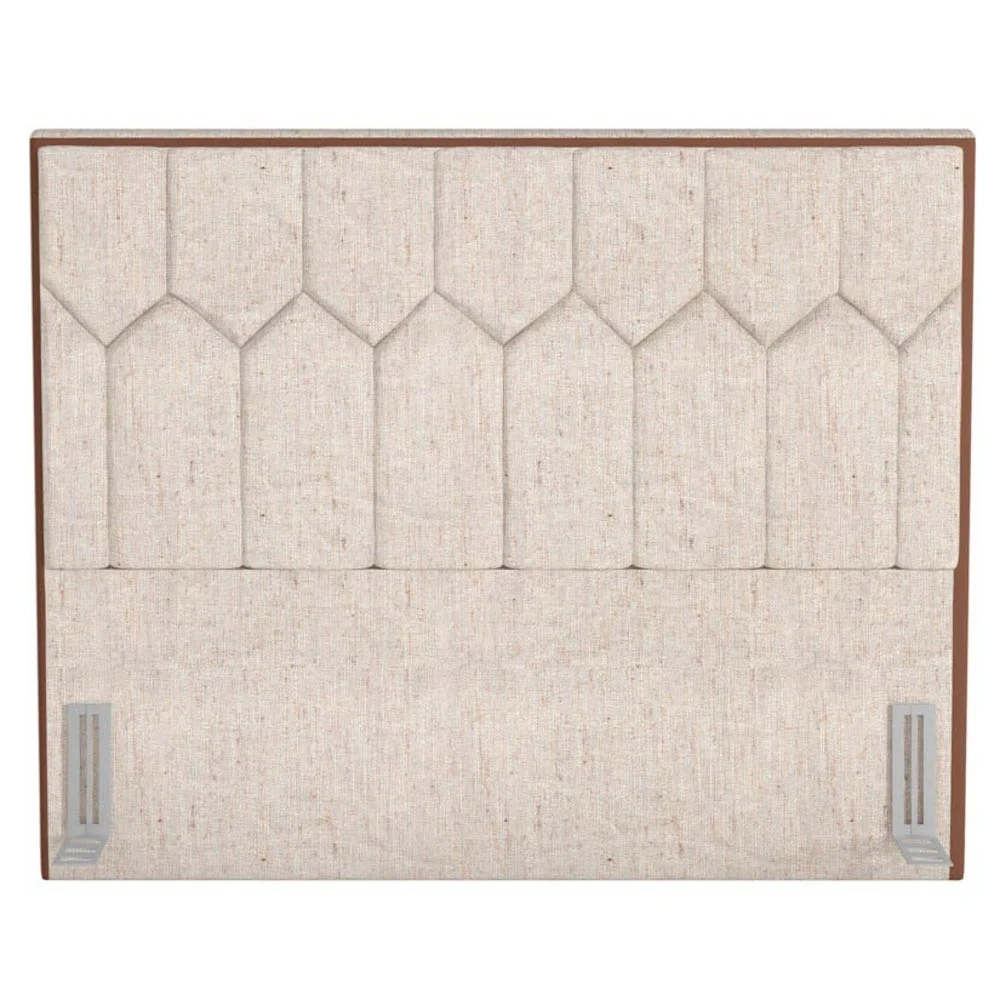 Cabeceira Cama Box Casal King 195cm Órion Z37 Linho Cru - Mpozenato