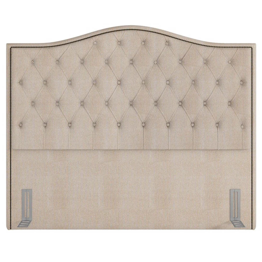 Cabeceira Cama Box Casal Queen 160cm Siena Z37 Linho Bege Cru - Mpozenato