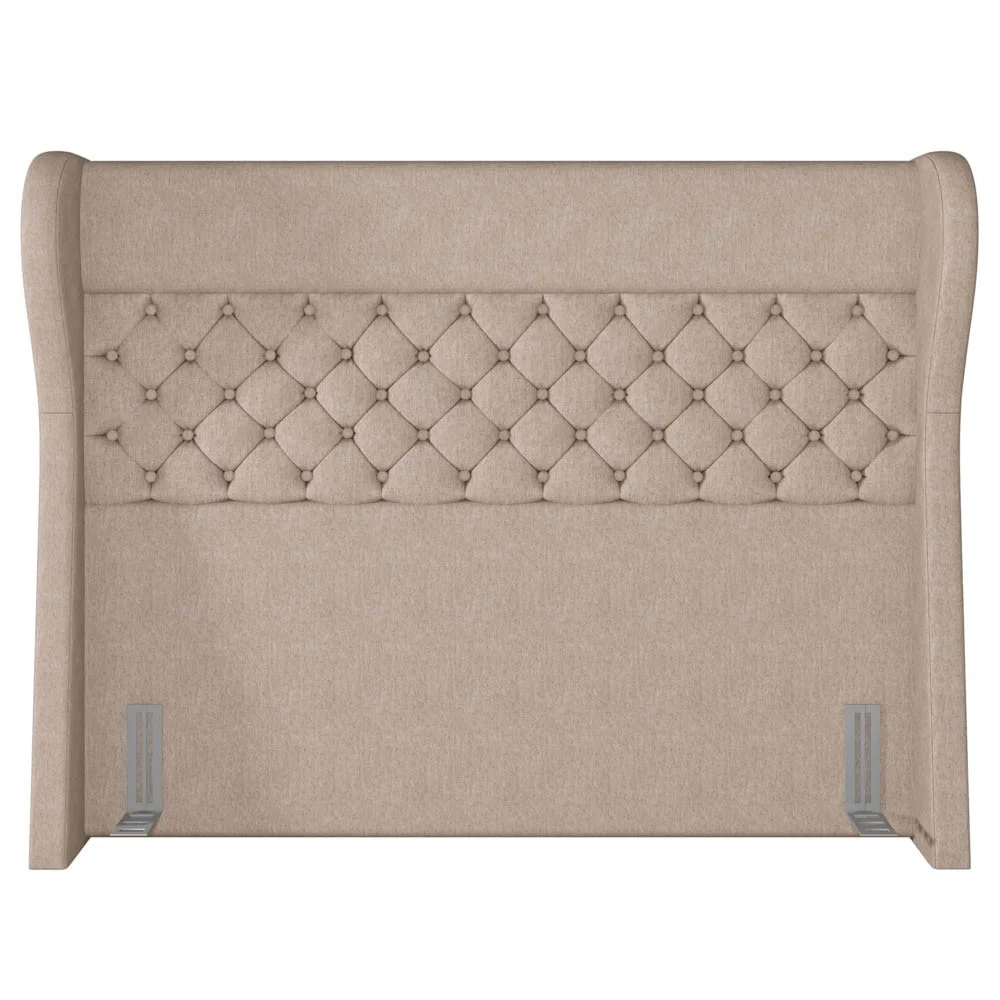 Cabeceira Cama Box Casal Queen 160cm Trinidad Z37 Linho Areia - Mpozenato