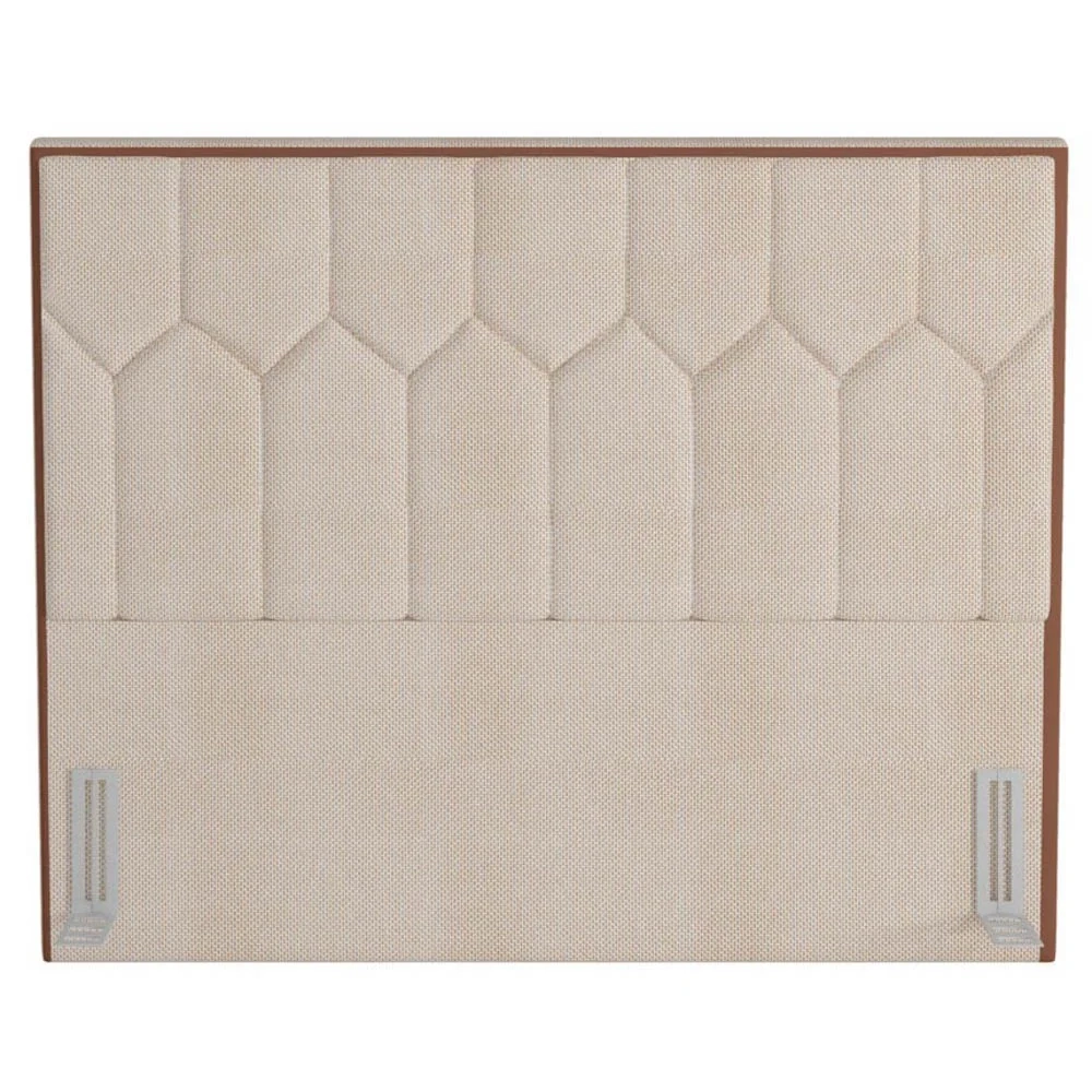 Cabeceira Cama Box Casal 140cm Órion Z37 Linho Bege Cru - Mpozenato