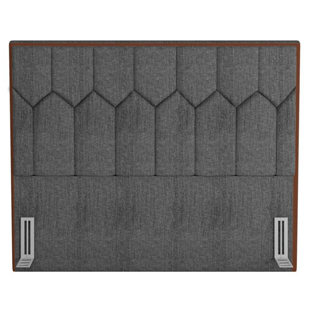 Cabeceira Cama Box Casal 140cm Órion Z37 Linho Cinza - Mpozenato