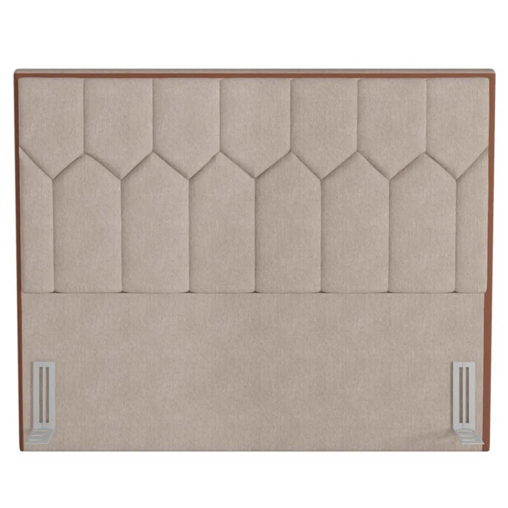 Cabeceira Cama Box Casal Queen 160cm Órion Z37 Linho Areia - Mpozenato