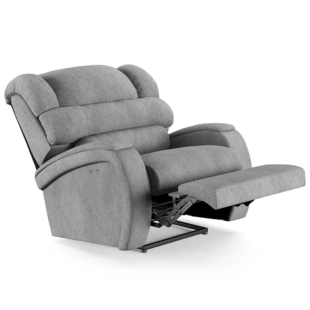 Poltrona do Papai Reclinável Kalie Power Touch FH9 Linho Cinza - Mpozenato