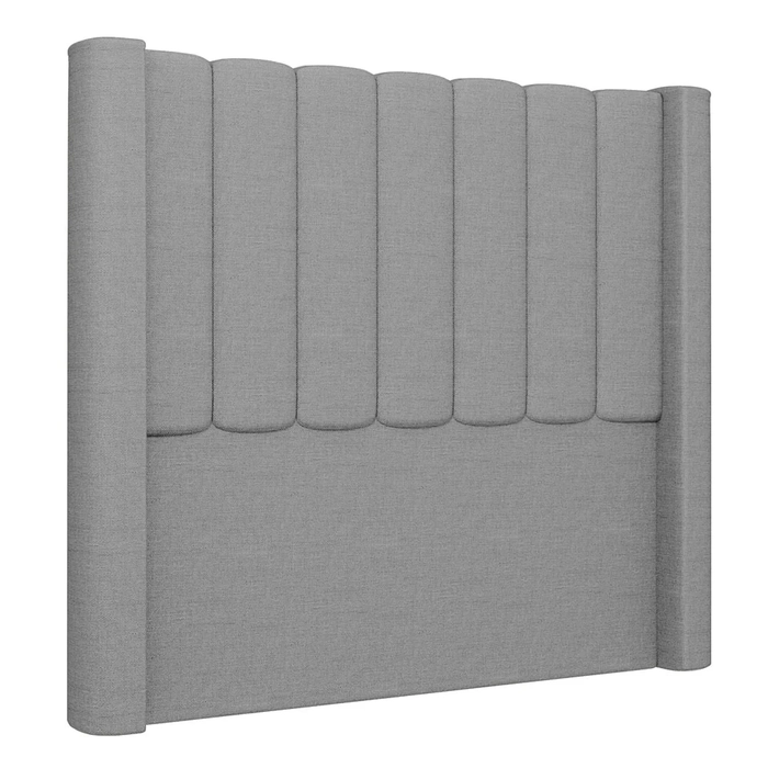 Cabeceira Casal King Cama Box 195cm Claire Z04 Linho Cinza - Mpozenato