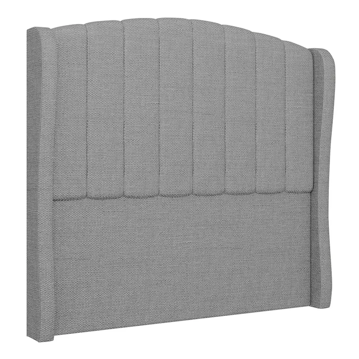 Cabeceira Casal King Cama Box 195cm Glenda Z04 Linho Cinza - Mpozenato