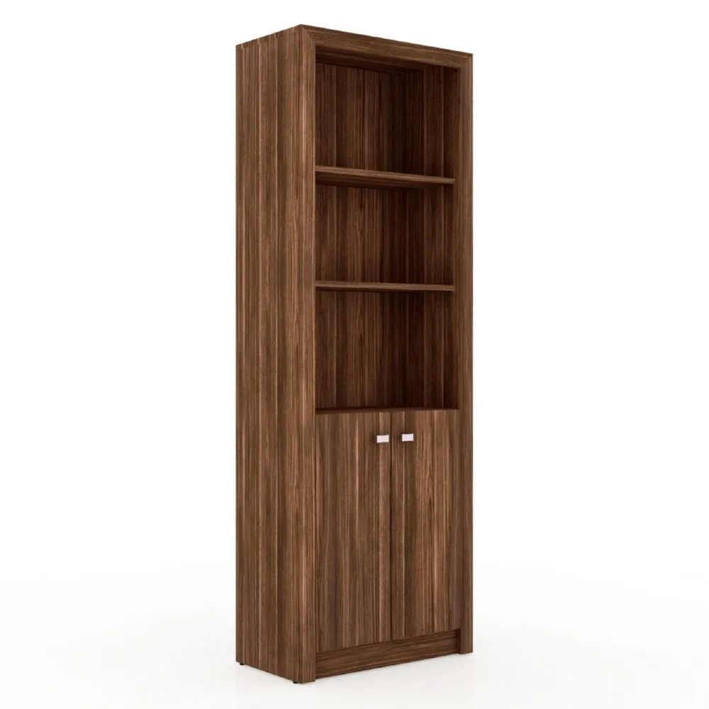 Armário Organizador para Home Office de 171,5 cm de Altura ME4110 Nogal - Tecno Mobili