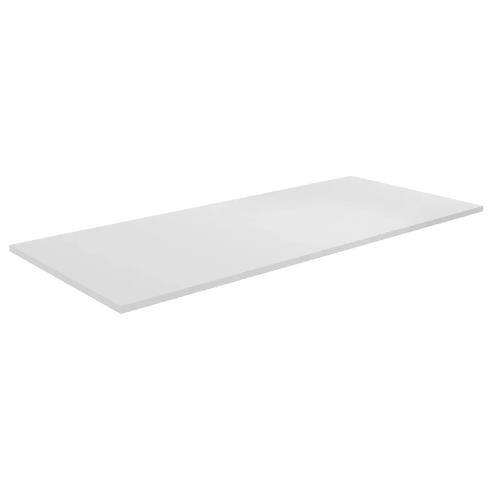 Tampo Para Balcão de Cozinha 120cm MDP Branco   - AJL Móveis