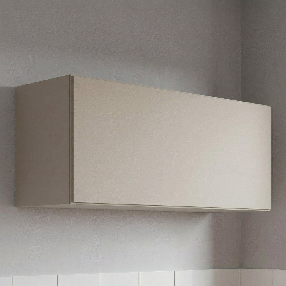 Armário Aéreo 70cm Porta Basculante Lina Z06 Vanilla - Mpozenato