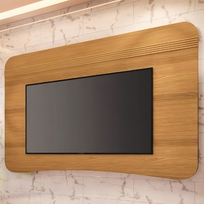 Painel TV 80 Pol 200cm Suspenso Arven Cinamomo H01 - Mpozenato