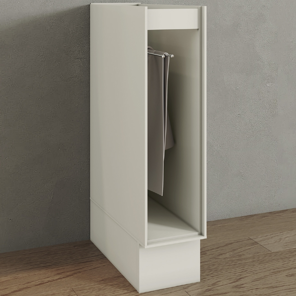 Balcão de Cozinha 20cm Porta Toalha Sem Tampo Amalfi Areia H02 - Mpozenato