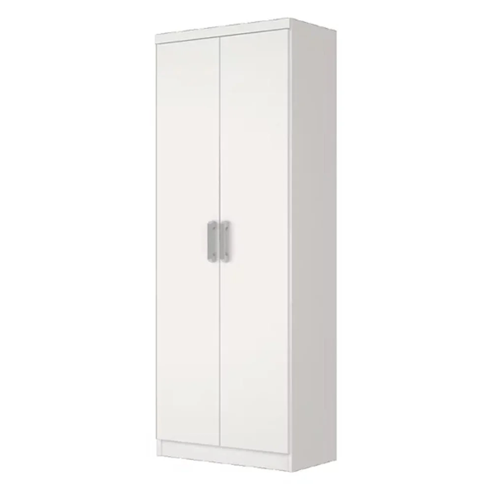 Guarda Roupa Multiuso Margarida 02 Portas de Abrir Branco - Henn