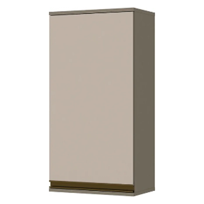 Armário Aéreo 40cm 1 Porta 100% MDF Connect Duna/Cristal - Henn