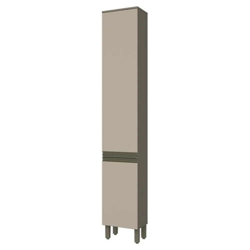 Paneleiro 2 Portas 100% MDF Connect Duna/Cristal - Henn