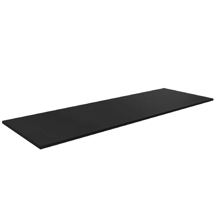 Tampo Para Balcão de Cozinha 150cm MDP Preto    - AJL Móveis