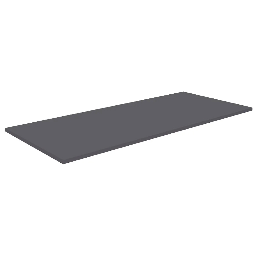 Tampo para Balcão de Cozinha 120cm MDP Cinza - AJL Móveis