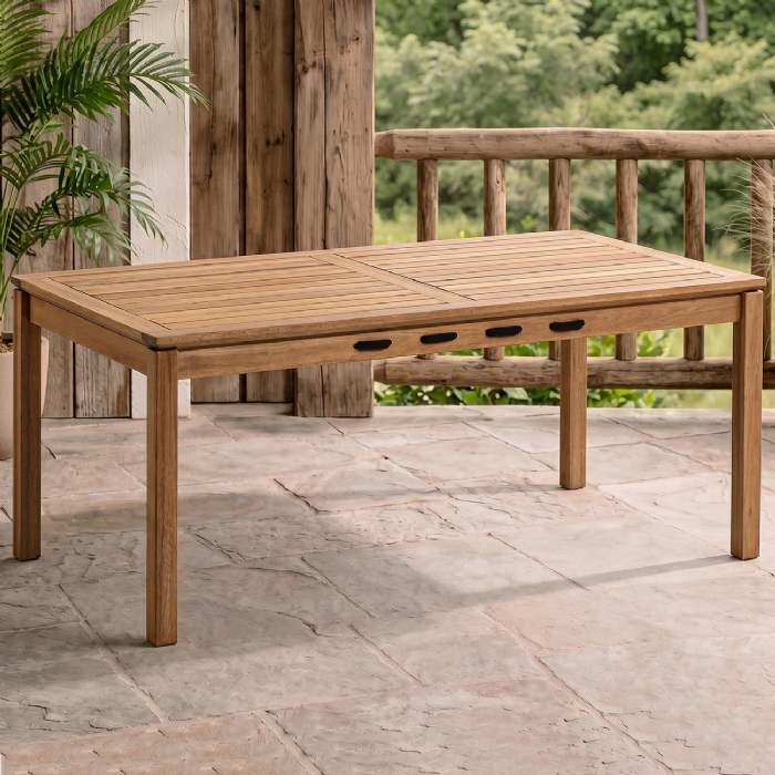Mesa Madeira 6 Lugares 180cm Área Gourmet Tenza Jatobá/Preta C17 - Mpozenato