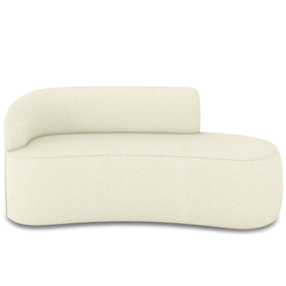 Sofá 3 Lugares Para Sala 180cm Orgânico Wendi Linho Bege I01  - Mpozenato