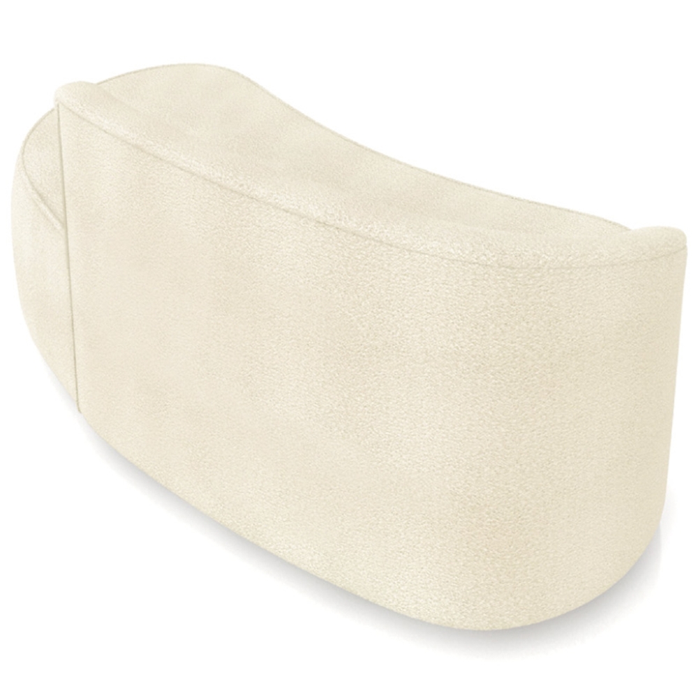 Sofá 2 Lugares Para Sala 140cm Orgânico Wendi Boucle Bege I01  - Mpozenato