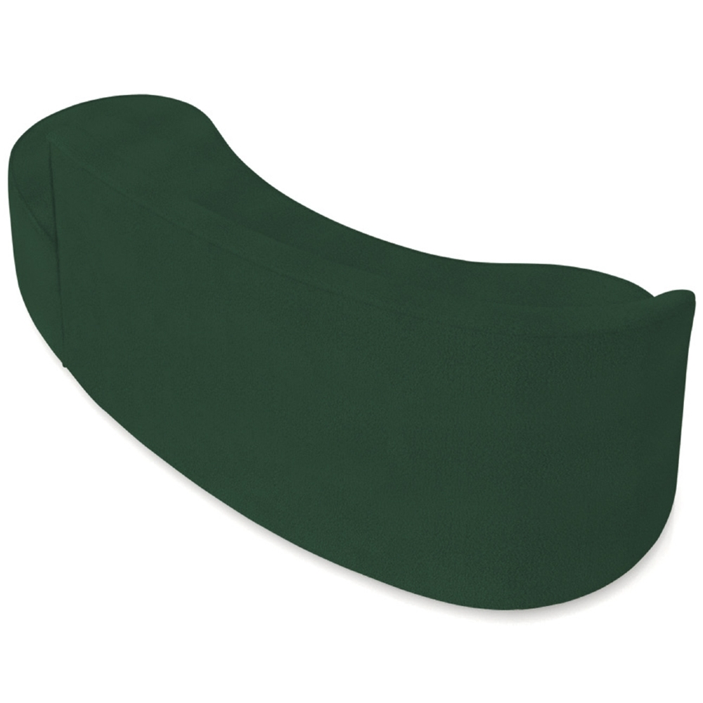 Sofá 4 Lugares Para Sala 220cm Orgânico Wendi Boucle Verde I01  - Mpozenato