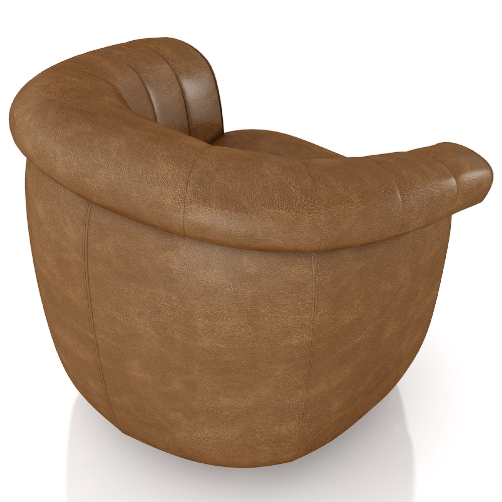 Sofá 2 Lugares 150cm e Poltrona Lykan Sintético Caramelo Z32 - Mpozenato