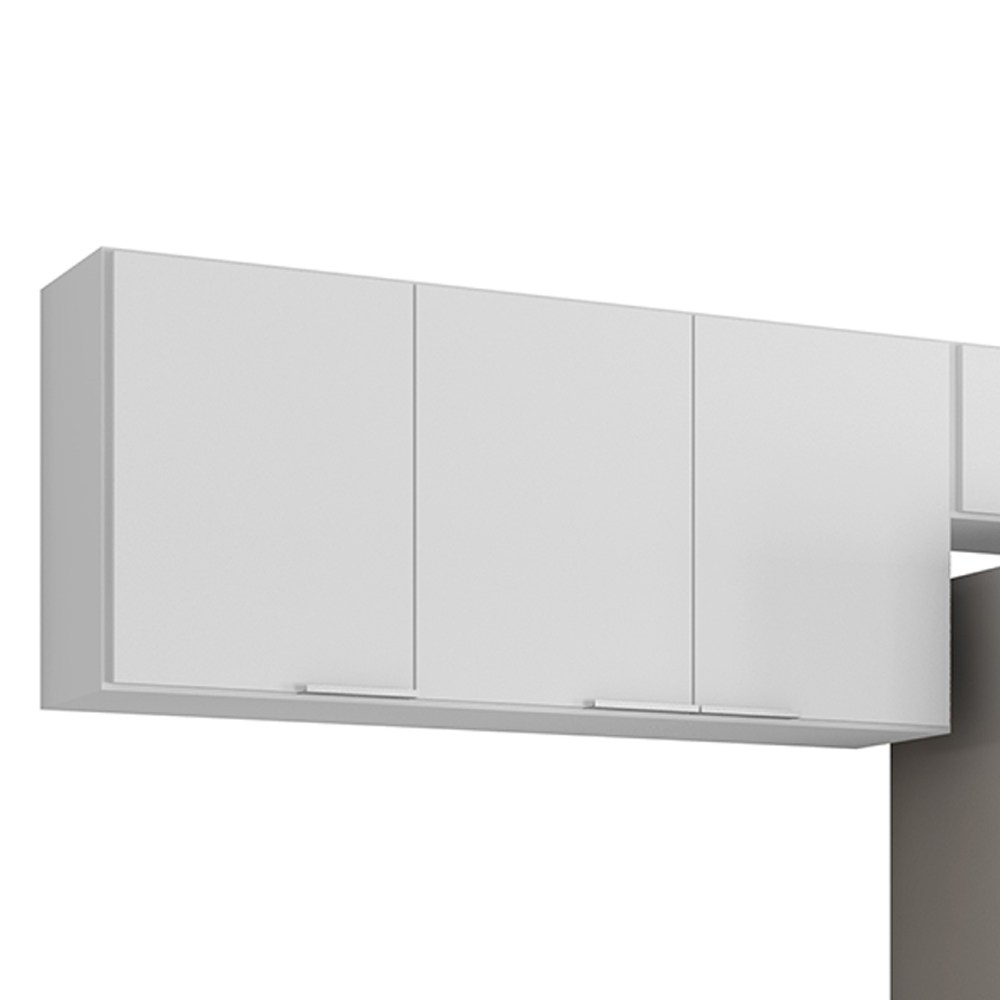 Armário de Cozinha CP03 Para Pia 120cm Pérola Z34 Branco    - Mpozenato