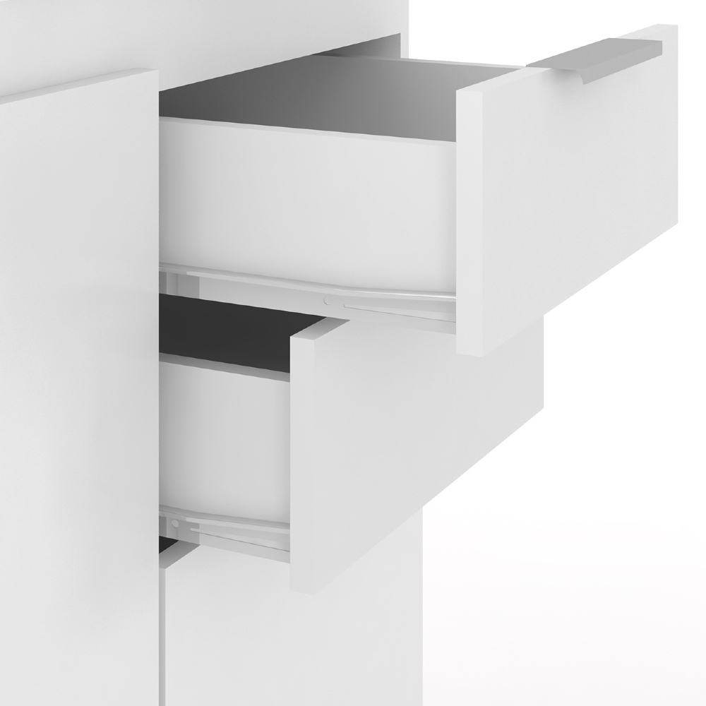 Armário de Cozinha CP01 Com Pia 150cm Pérola Z34 Branco     - Mpozenato