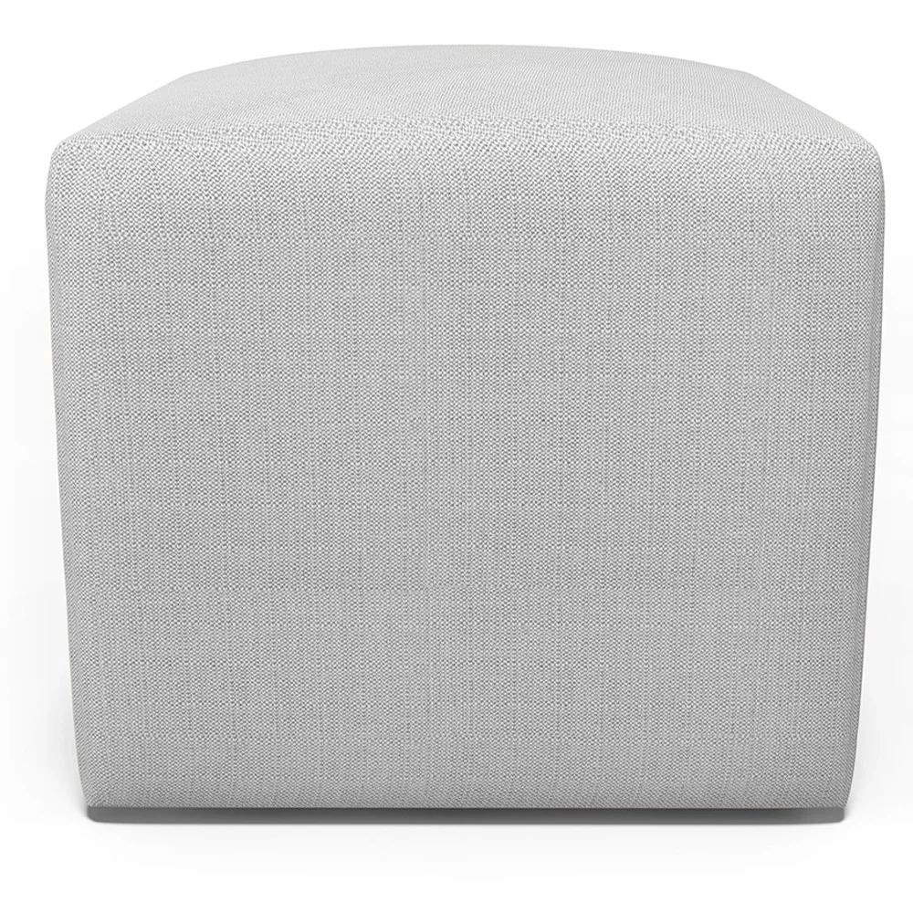 Poltrona de Amamentação e Descanso com Balanço e Puff Laís G05 Linho Cinza - Mpozenato