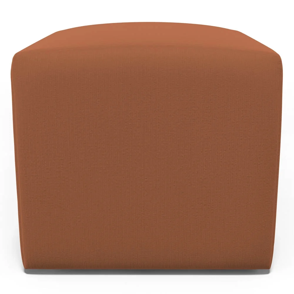 Poltrona de Amamentação e Descanso com Balanço e Puff Laís G05 Veludo Terracota - Mpozenato