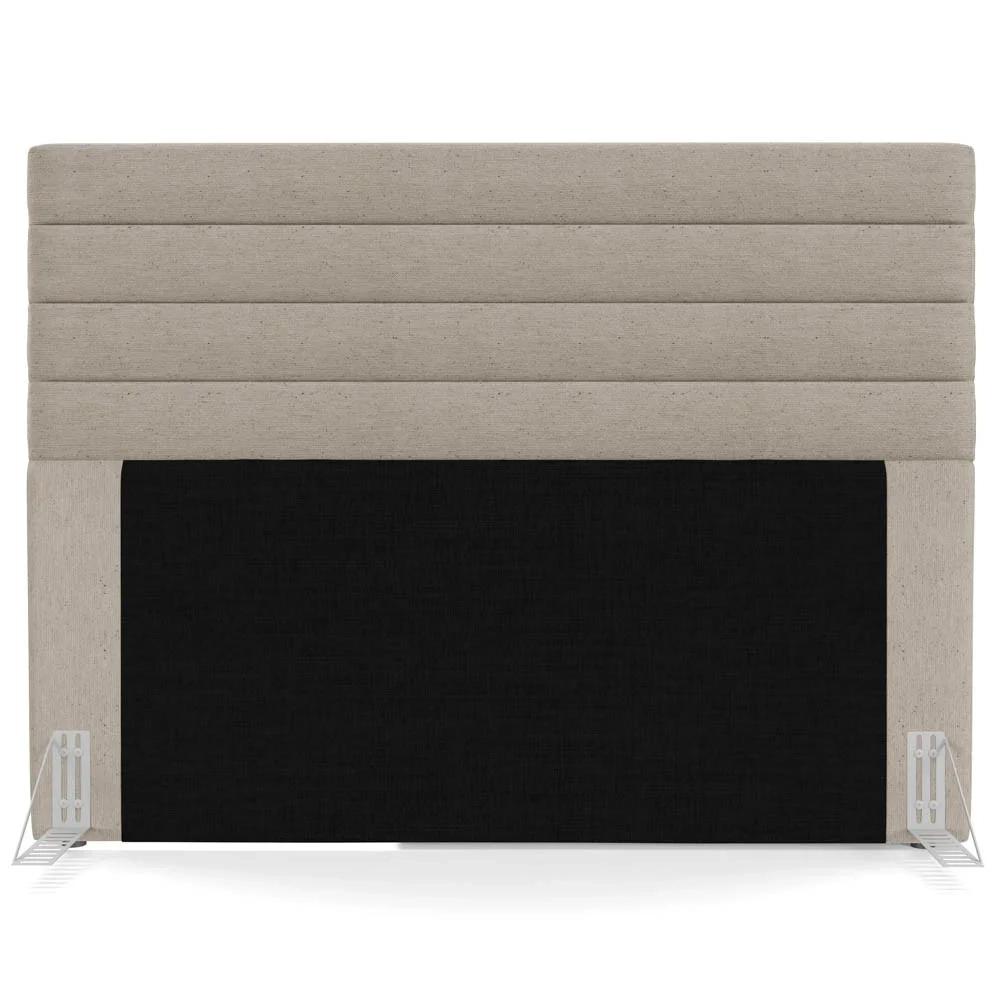 Cabeceira Cama Box Casal Queen 160cm Rubi W01 Linho Bege - Mpozenato