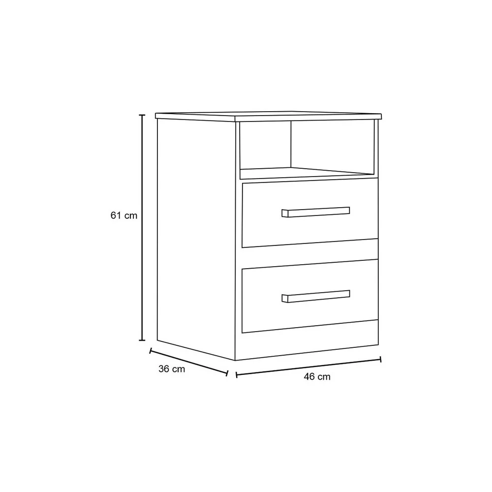 Cabeceira Cama Box Casal King 195cm Greta Suede Preto e 2 Mesas de Cabeceira Flex Branco - Mpozenato