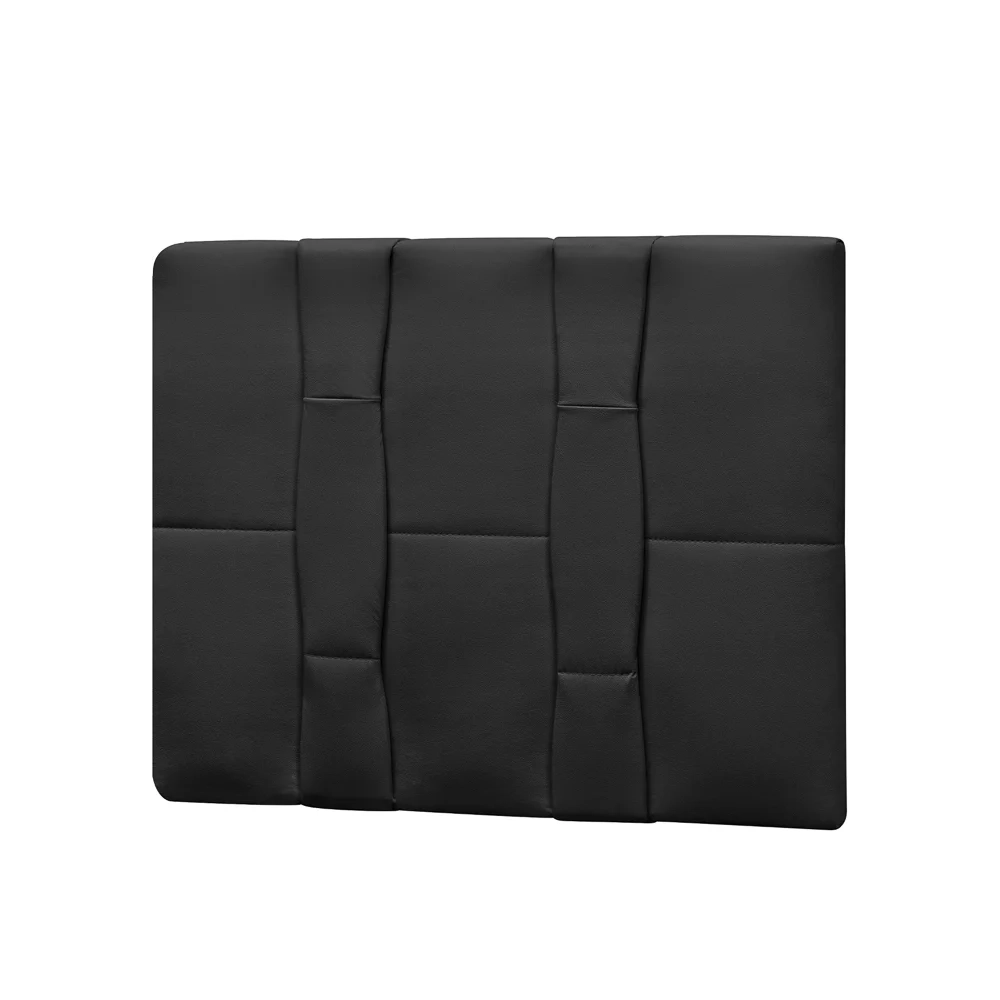 Cabeceira Painel Cama Box Solteiro 90cm Carla Corano D05 Preto - Mpozenato