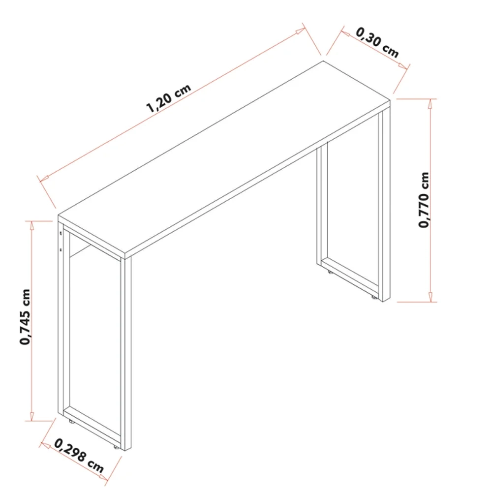 Conjunto Escritório 3 peças Mesa em L Estante e Aparador Studio Industrial Z28 Branco - Mpozenato