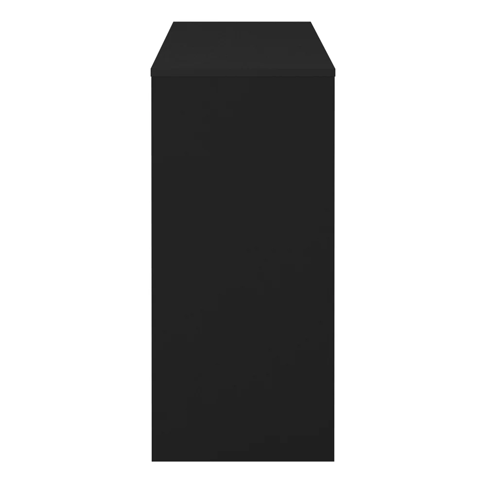 Balcão Home Office 2 Portas Mobile Cool Preto - Artany