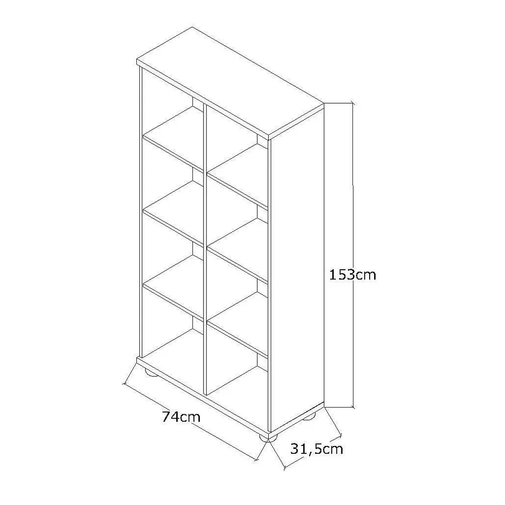 Nicho Organizador Multiuso Legend F04 Branco - Mpozenato