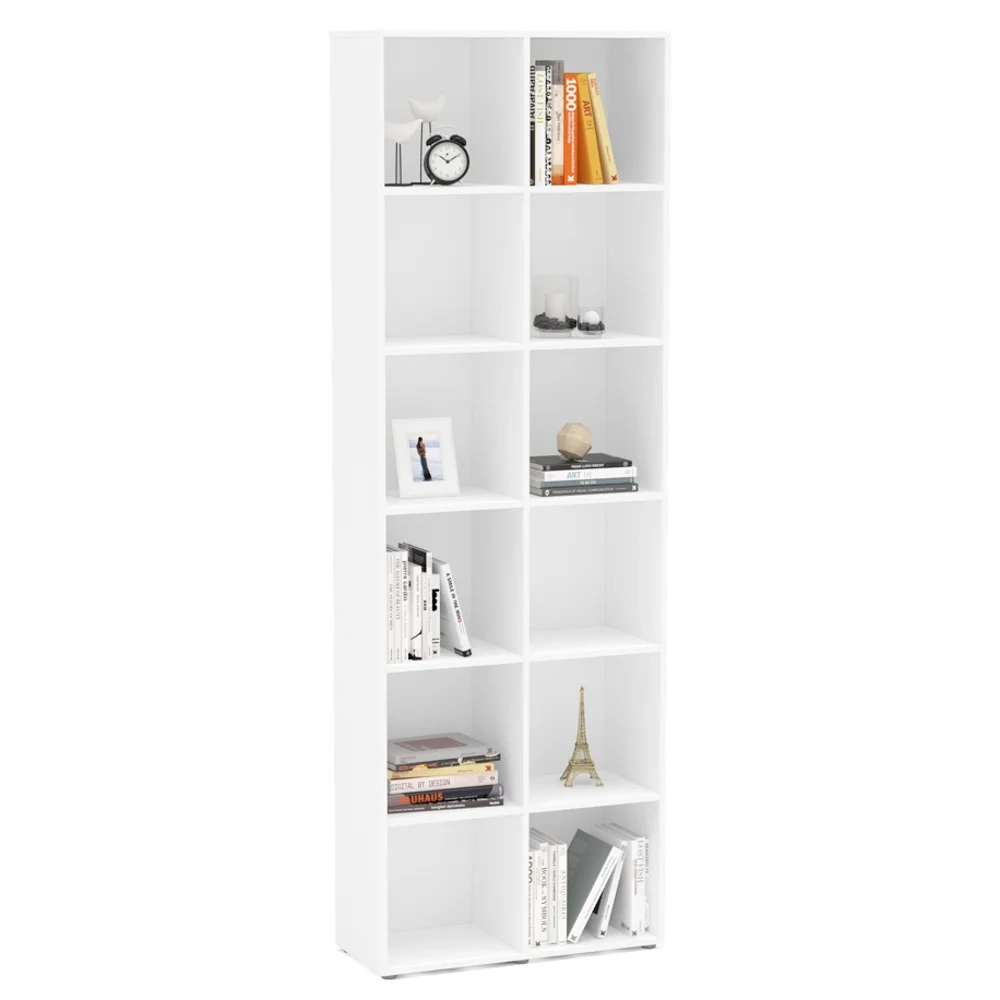 Estante Multifuncional Caracol 12 Nichos Branco  - Politorno