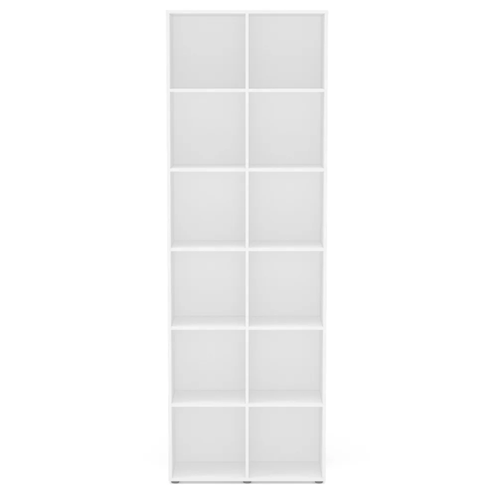 Estante Multifuncional Caracol 12 Nichos Branco  - Politorno