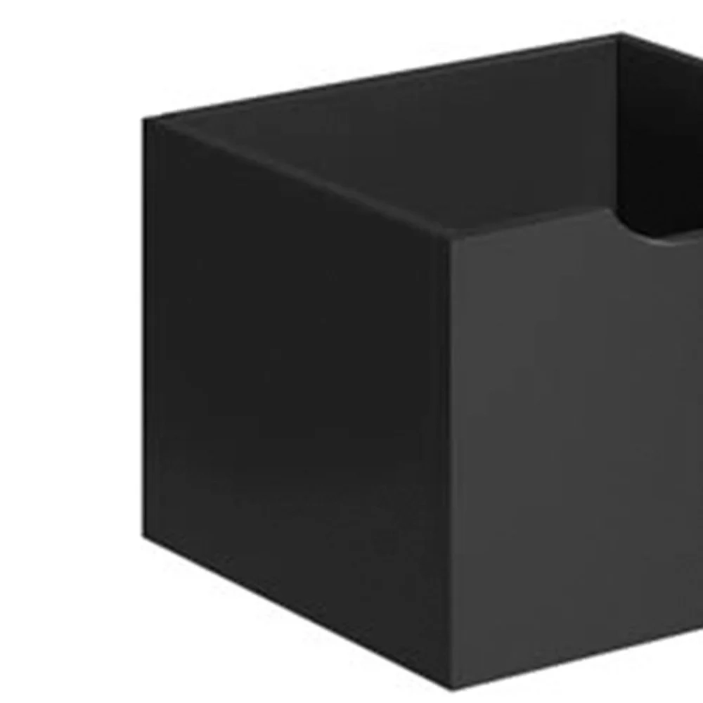 Kit 6 Gavetas para Nicho Organizador Q01 Preto Fosco - Mpozenato