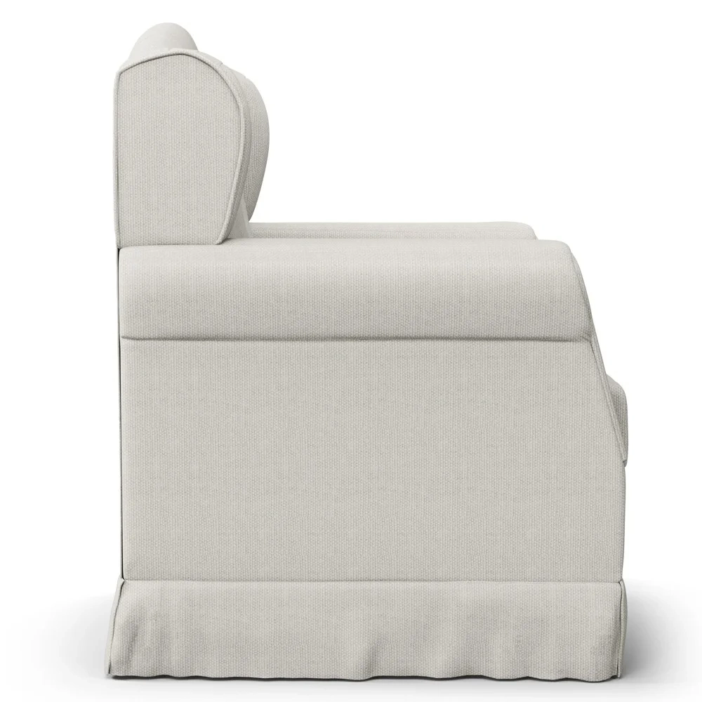 Poltrona de Amamentação Balanço Lucy Z39 Linho Off White - Mpozenato