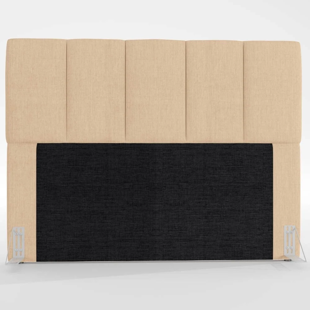 Cabeceira Cama Box Casal Queen 160cm Pérola W01 Linho Bege Escuro - Mpozenato