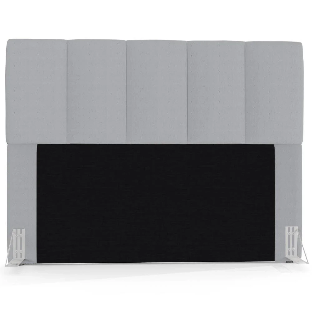 Cabeceira Cama Box Casal 140cm Pérola W01 Linho Cinza - Mpozenato