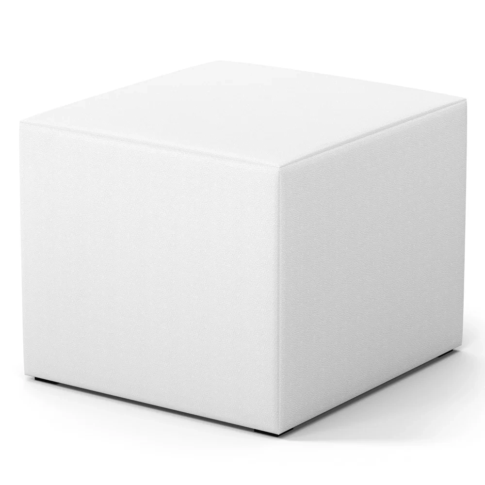 Poltrona de Amamentação Balanço e Puff Lucy Z39 Sintético Branco - Mpozenato