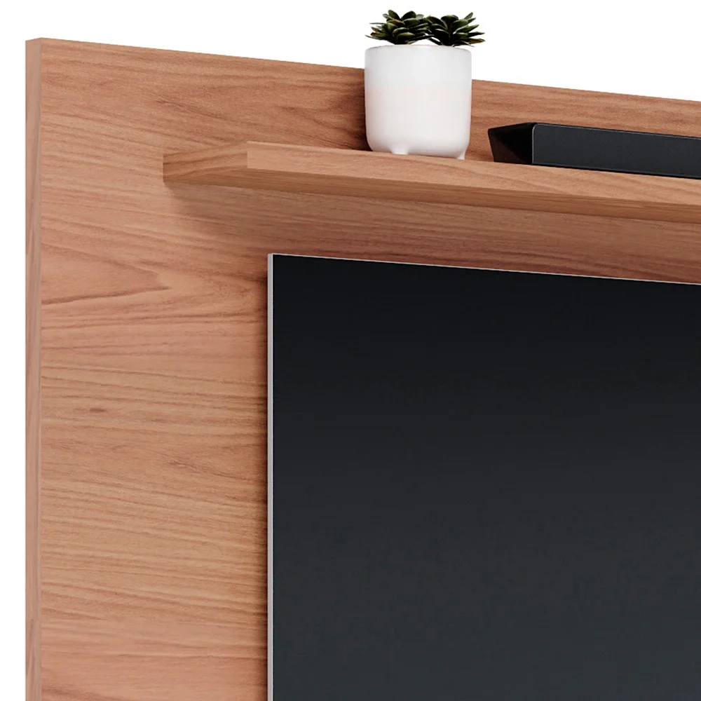 Rack para Sala Norena com Painel para TV 70 Pol. Amélie C05 Freijó/Off White Matte - Mpozenato