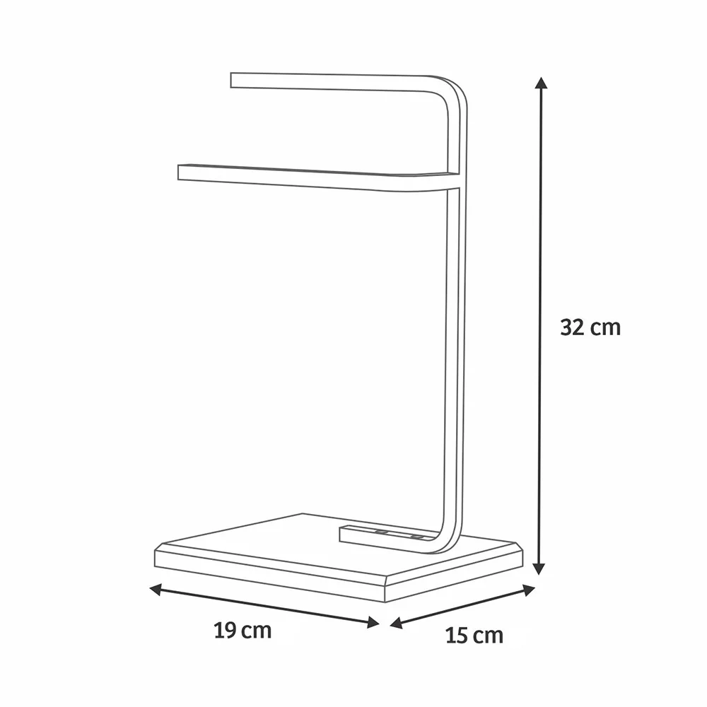 Porta Toalha de Rosto Para Pia Glam Base de Madeira D09 Preto - Mpozenato