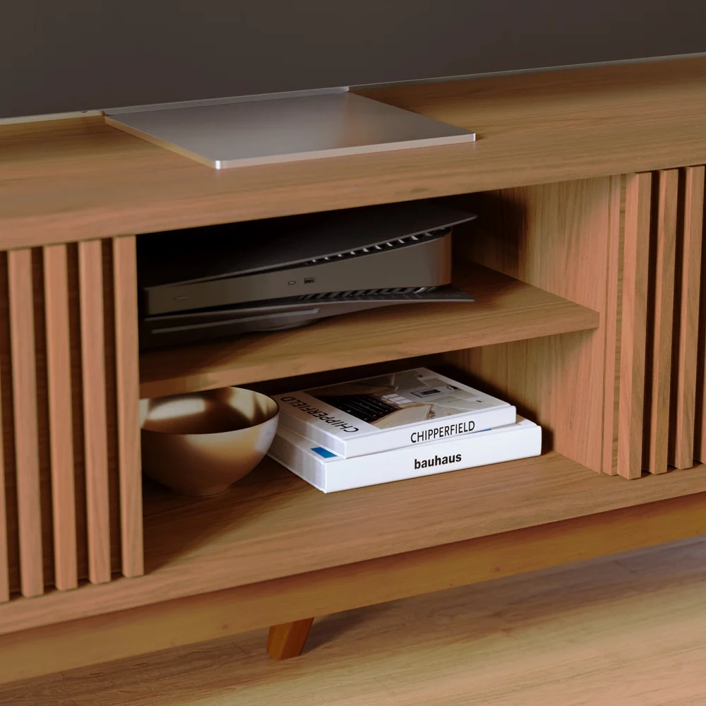 Rack Bancada Para TV 75 Pol. Martires C05 Freijó - Mpozenato