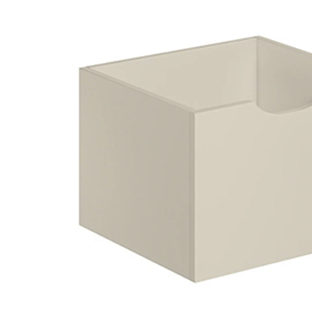 Gavetas para Nicho Organizador Kit 3 Q01 Off White - Mpozenato