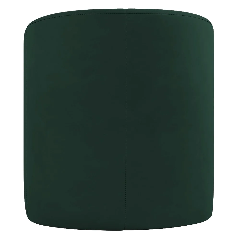 Kit 2 Poltronas Giratória Decorativa para Sala Dandara Z08 Veludo Verde - Mpozenato