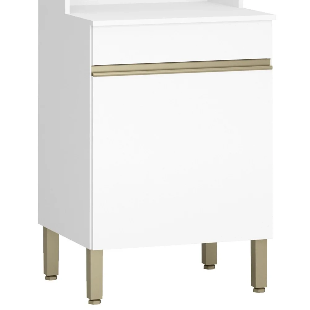 Paneleiro e Balcão Gabinete sem Tampo 120cm Lina Z06 Supremo - Mpozenato