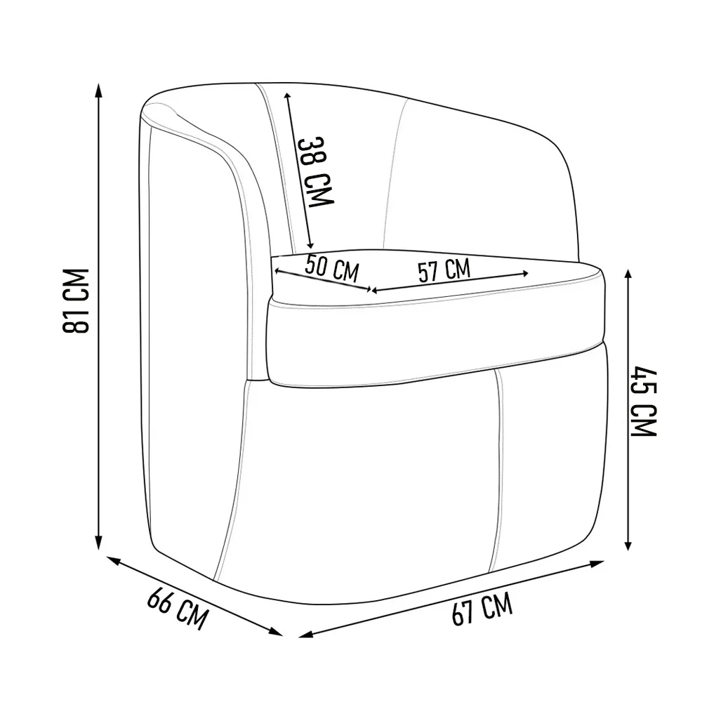 Kit 2 Poltronas Giratória Decorativa para Sala Dandara Z08 Veludo Cinza Escuro - Mpozenato